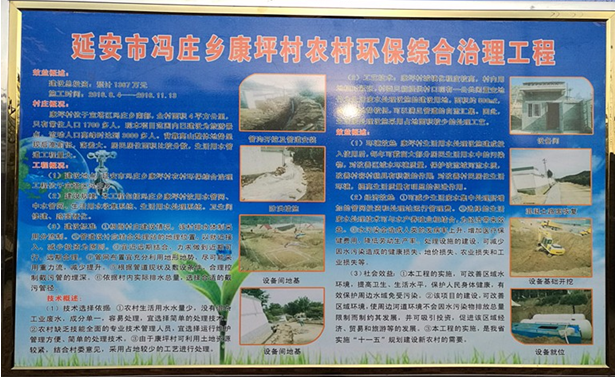 中央第六EVO厅督察组视察康坪村给排水及生涯污水处置工程