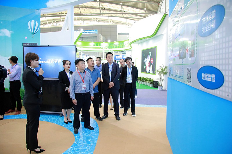 陕西EVO厅集团携“绿水青山”亮相丝博会｜副省长魏增军参观