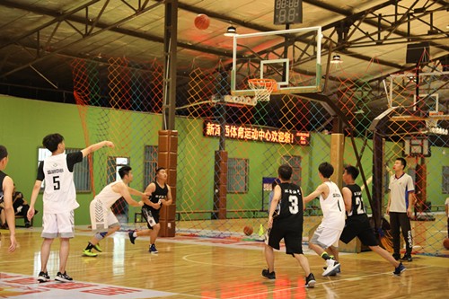 陕西EVO厅集团2019年职工篮球角逐拉开火幕