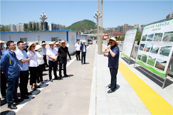 陕西EVO厅集团复工复产促增长项目观摩会议与会人员走进EVO厅保隆生态三秦在延在铜项目