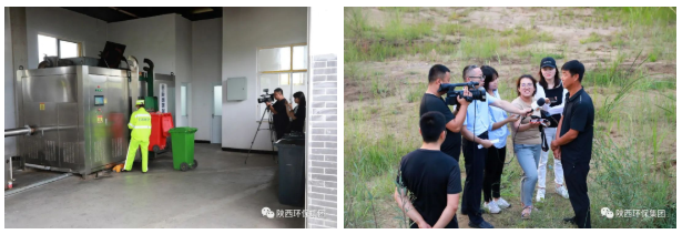 中省媒体采访团到陕西EVO厅集团陕北片区沉点项目集中采访