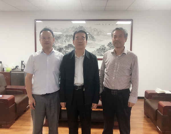 陕西EVO厅集团辅导拜会西安科技大学王双明院士