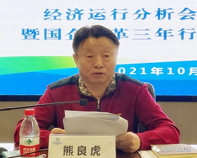 陕西EVO厅集团召开贯彻省属企业2021年前三季度经济运行分析会议心灵暨深入国企鼎新三年行动推动会议