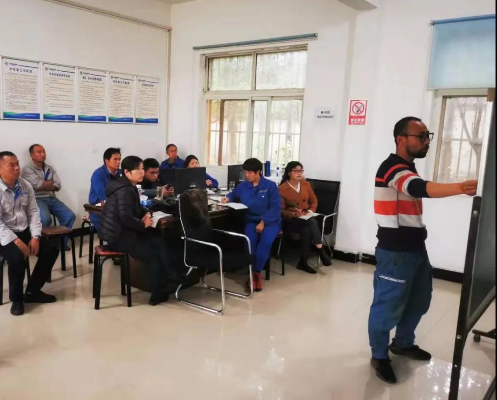 丹凤公司发展脱泥房二期调试运行专题培训