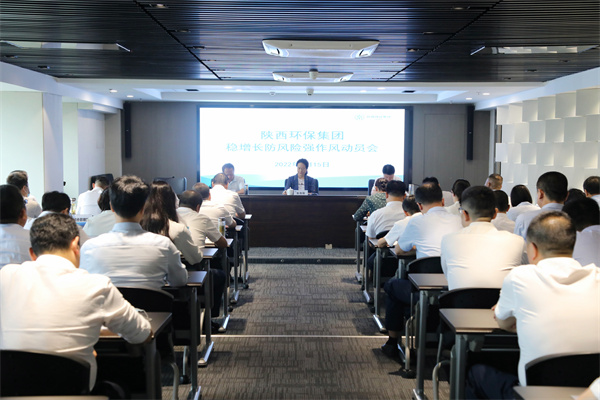 陕西EVO厅集团召开稳增长防风险强风格带头会