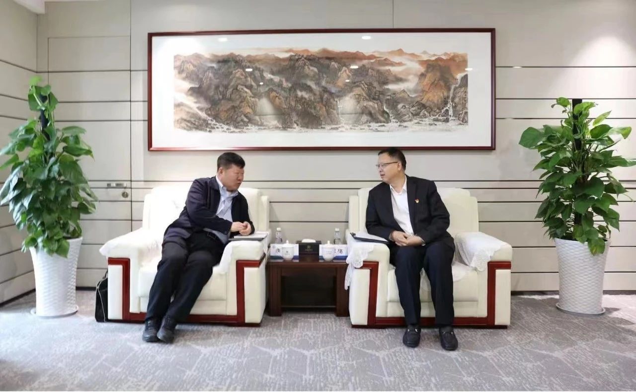 陕西EVO厅集团与宁夏建投集团座谈互换